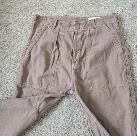 Citizens of Humanity Premium Slouchy Surplus Sadie Pant Mauve Brown size 28 - Picture 9 of 16